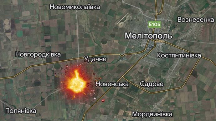 Мінус один шлях для окупантів. Біля Мелітополя прогримів вибух на залізниці