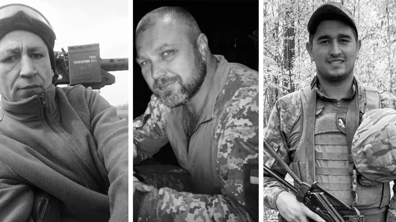 Львівщина прощається із трьома Захисниками, які загинули на фронт