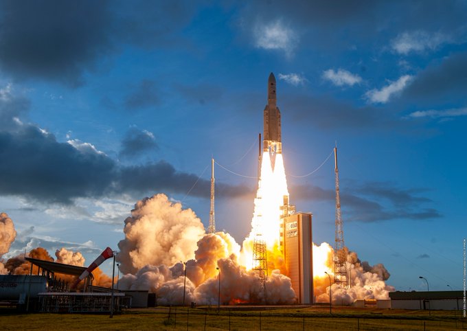 Ракета Vega з українським двигуном вивела на орбіту супутник дистанційного зондування
