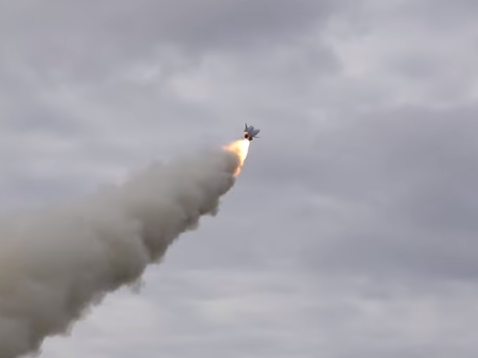ЗСУ під час тривоги за годину збили три ворожі "крилаті", запущені з Чорного моря