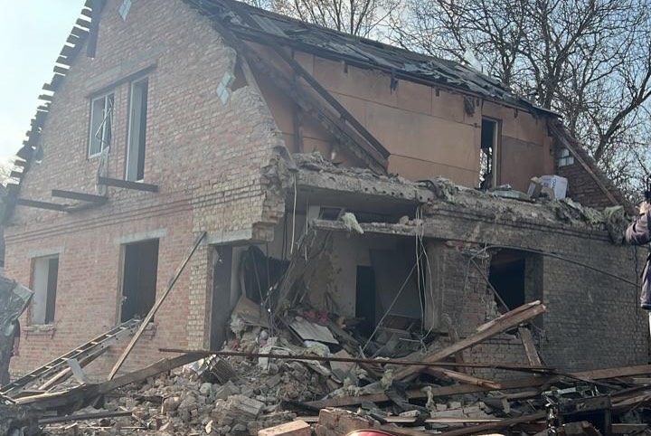 Російський "шахед" зруйнував будинок відомої блогерки з «МастерШеф»