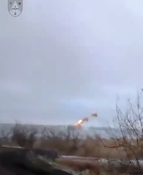 Як збивали ракету під час ранкової атаки (відео)
