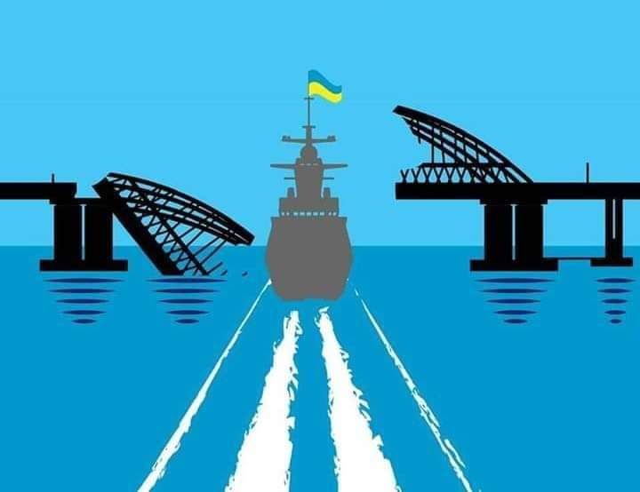 Можна дивитися вічно. Меми і реакції українців на кримський міст у вогні