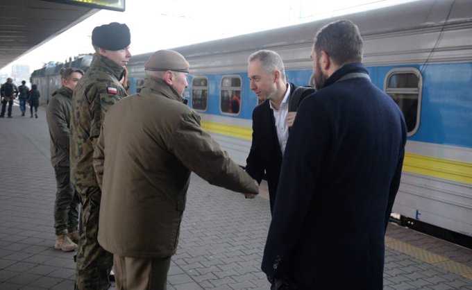 Заступник міністра оборони Польщі прибув до Києва (фото)