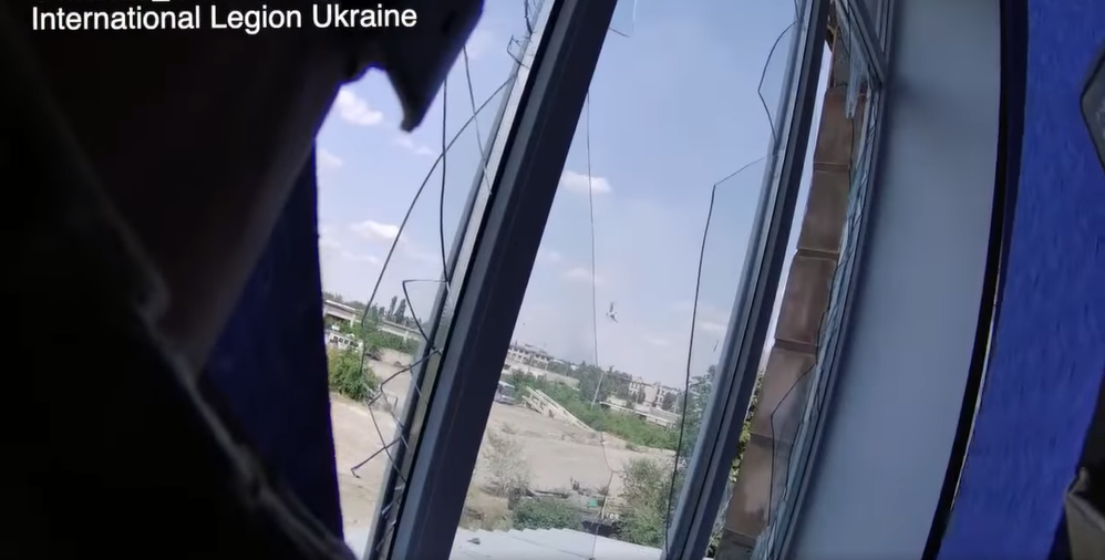 Воїни "Інтернаціонального легіону" показали, як проходили бої в Сєвєродонецьку