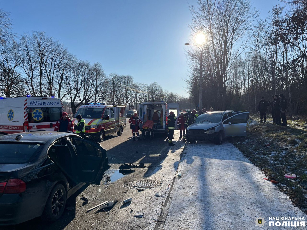 У Рівному в ДТП постраждало п'ятеро людей, серед них дитина (фото)