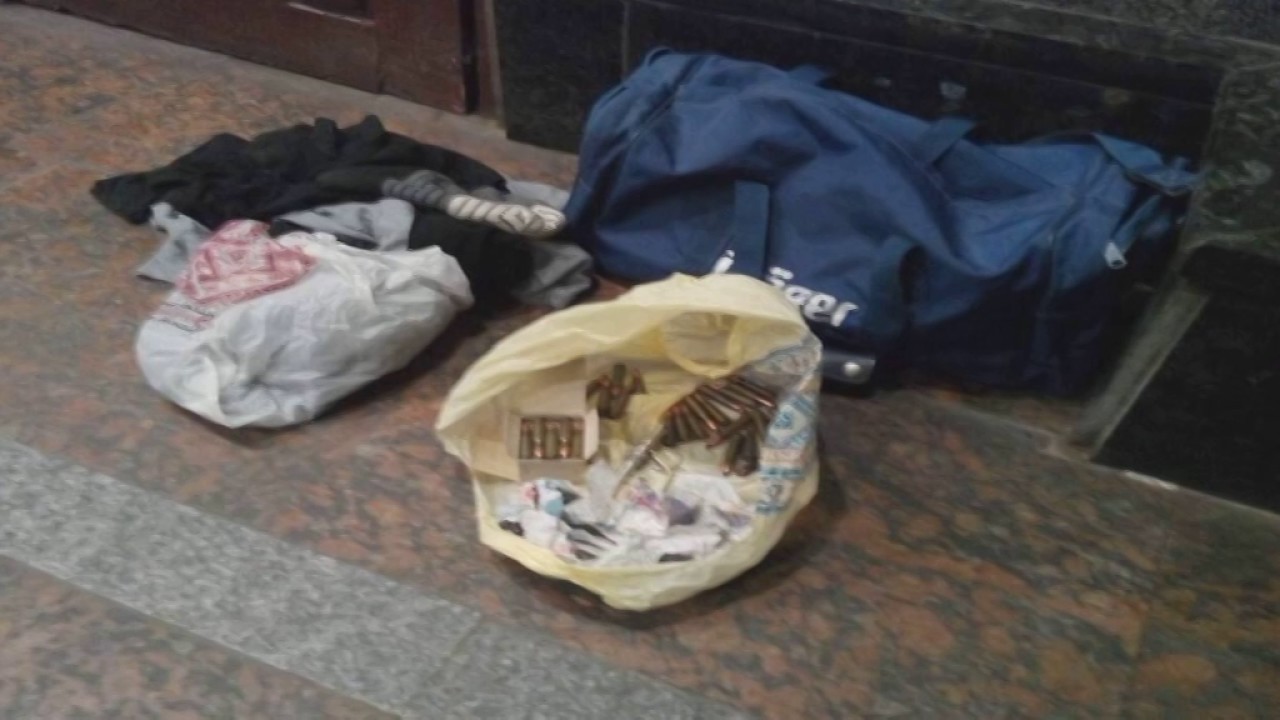 На вокзалі виявили сумку з боєприпасами