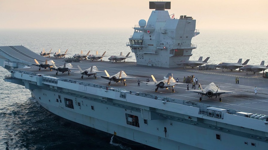 Новітній британський винищувач F-35 впав у Середземному морі