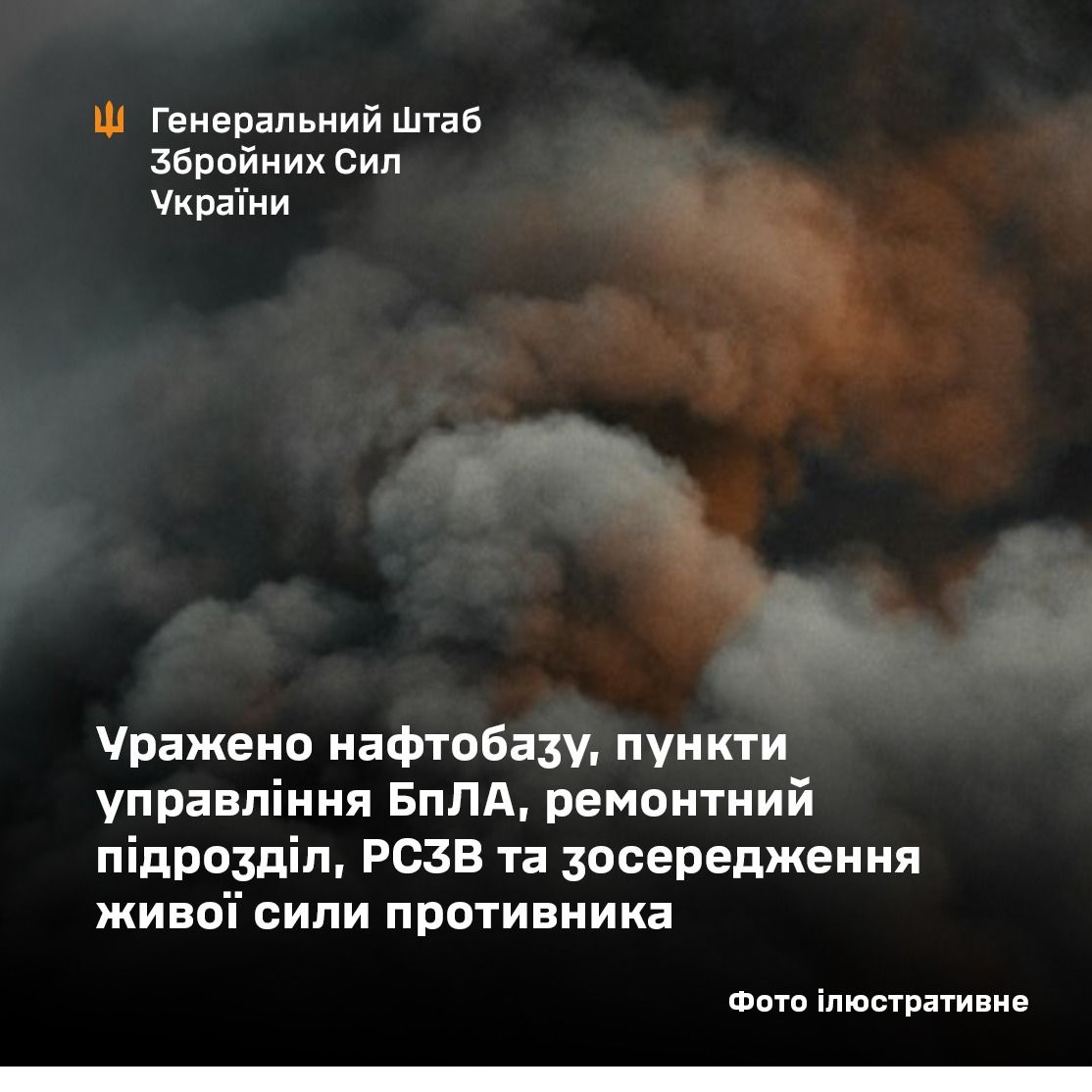 Нафтобаза, РСЗВ і пункти управління БпЛА: результати ударів Сил оборони