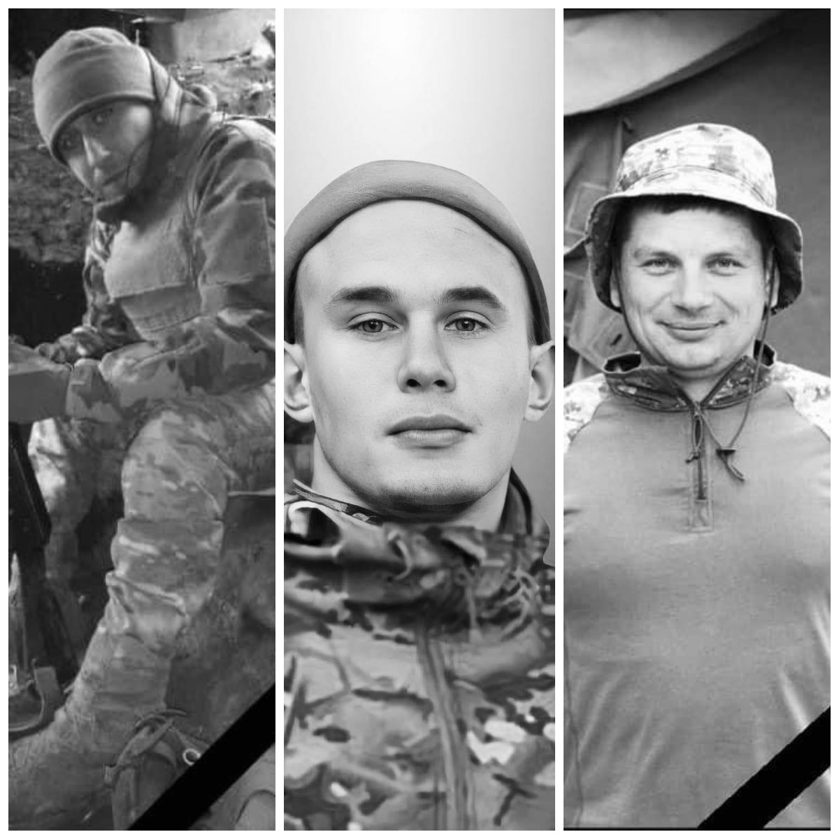 Гранатометник і воїни 3-ї штурмової бригади та А4165. Львівщина прощається з трьома захисниками