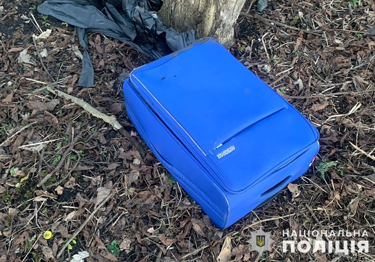 Уродженець Росії викинув валізу з тілом матері в парку в Тернополі