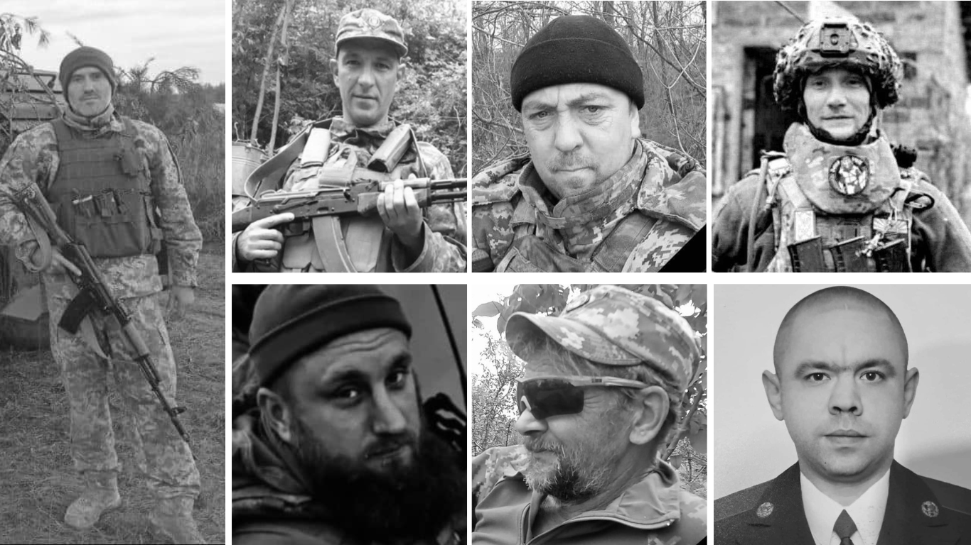 Загинули на Запоріжжі, Харківщині і сході. Львівщина прощається з сімома захисниками