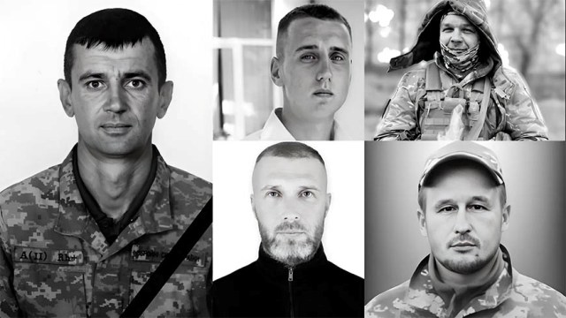 Загинули на Донеччині. Сьогодні Львівщина прощається із п'ятьма захисниками