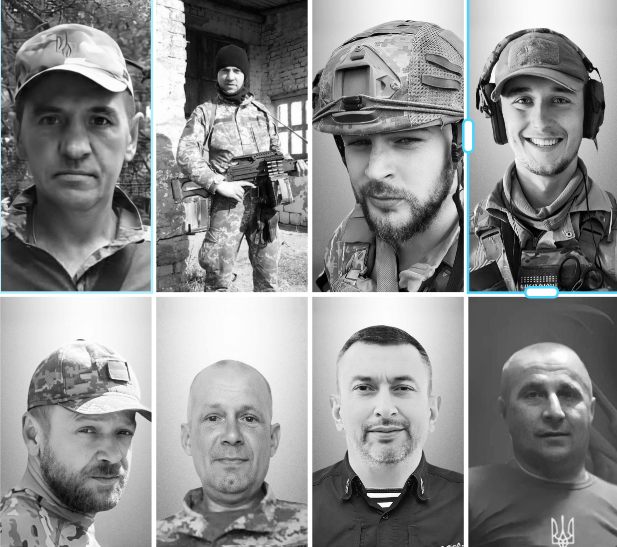 Загинули на Запоріжжі, Херсонщині та сході. Львівщина прощається з вісьмома захисниками