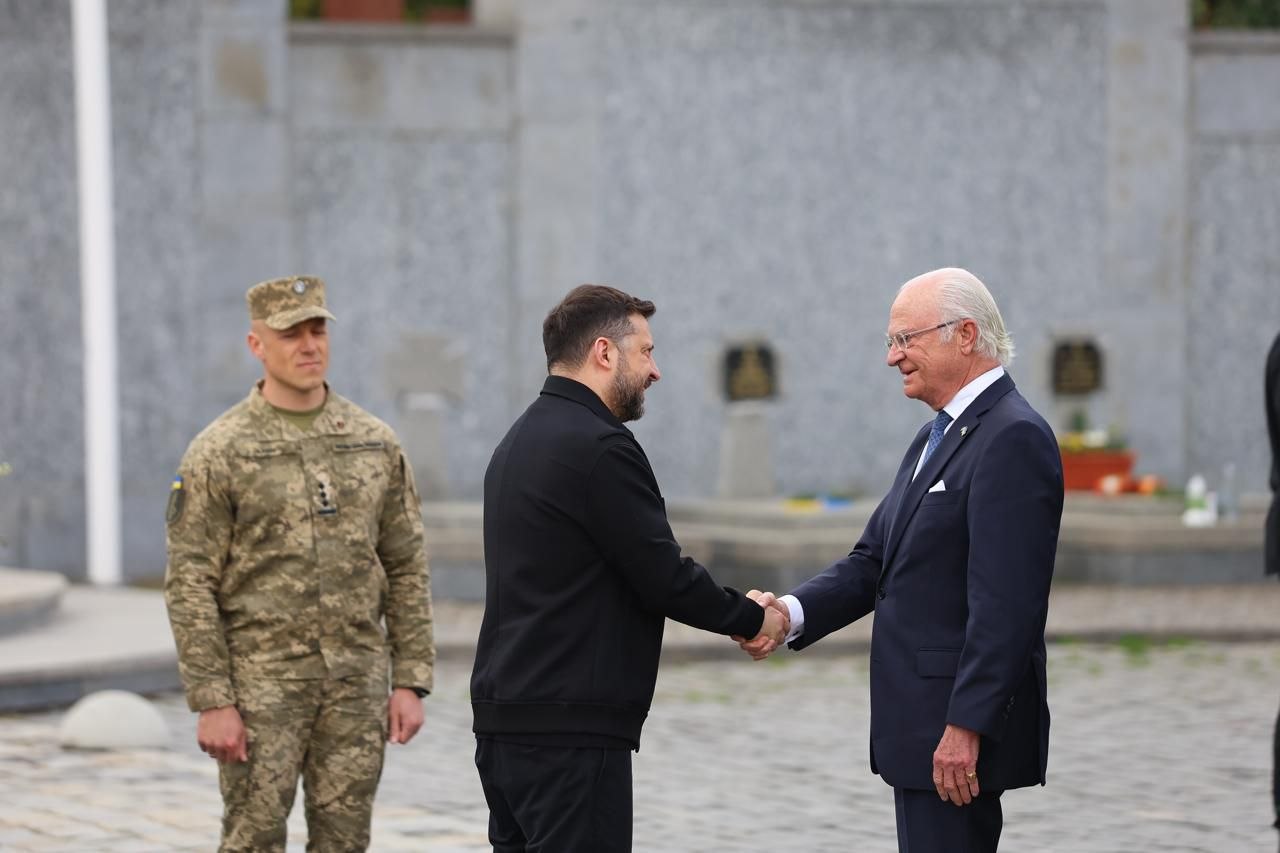 Зеленський і король Швеції зустрілися у Львові: Перші деталі зустрічі