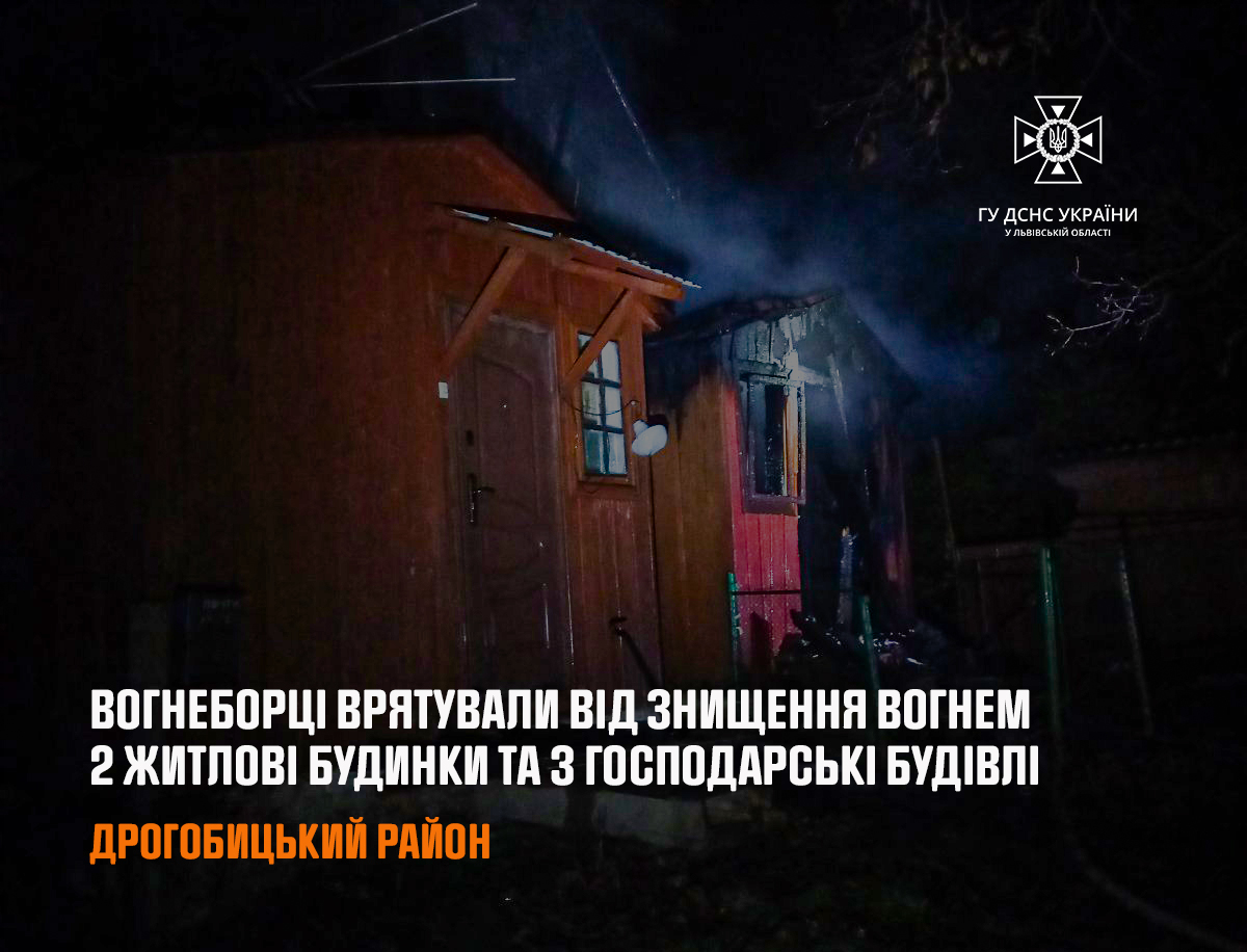 На Львівщині загорівся приватний будинок