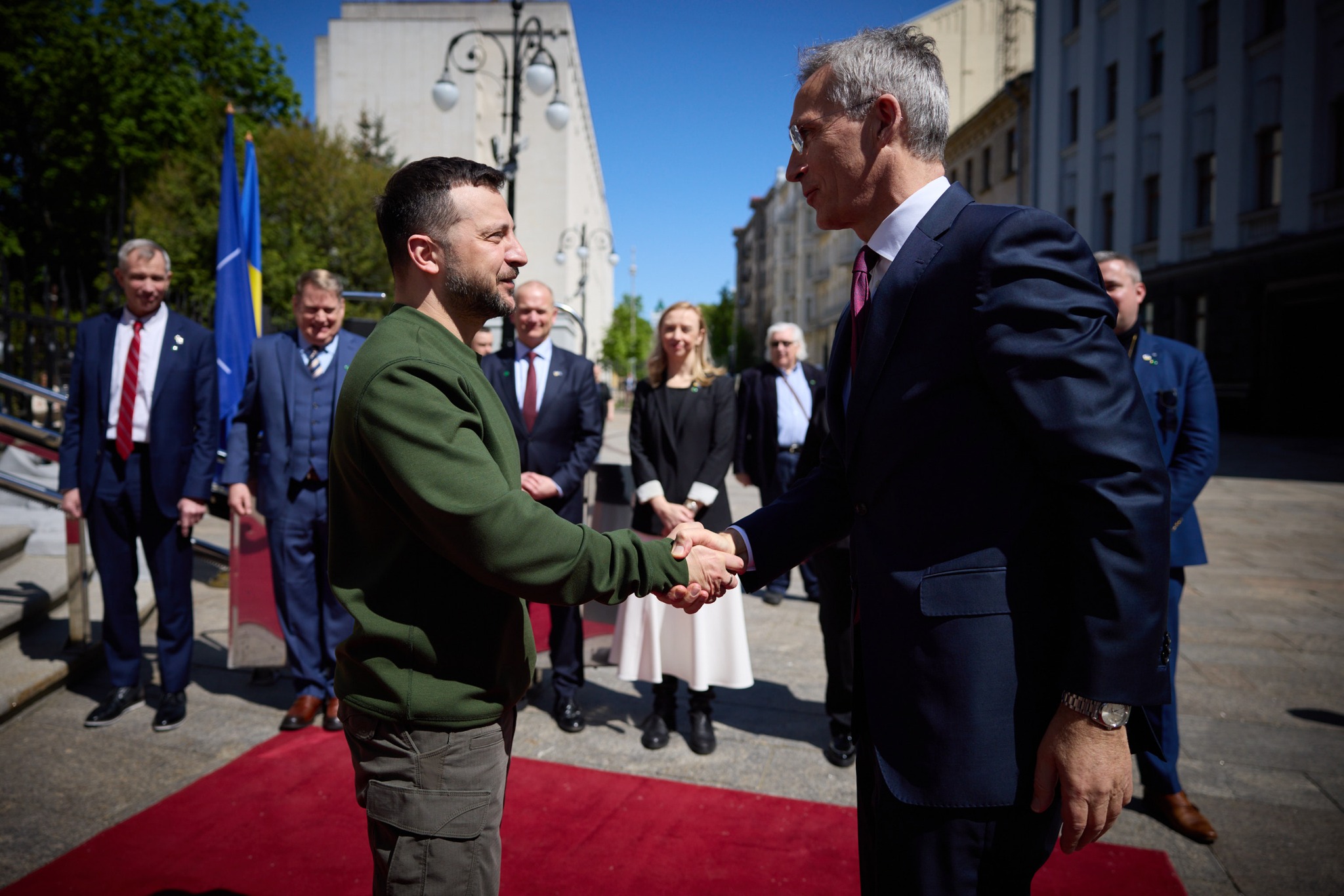 Столтенберг у Києві: Зеленський назвав йому три пункти для потужності ЗСУ