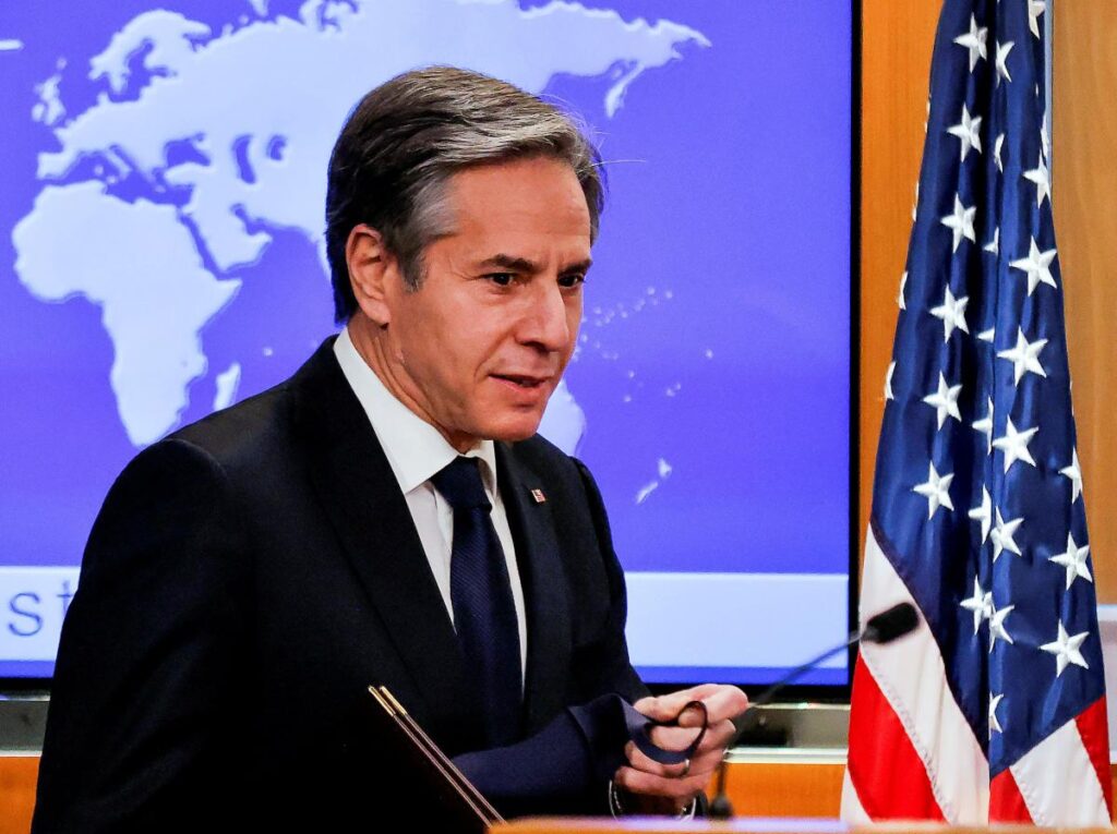 Блінкен підтвердив підтримку США суверенітету та цілісності України