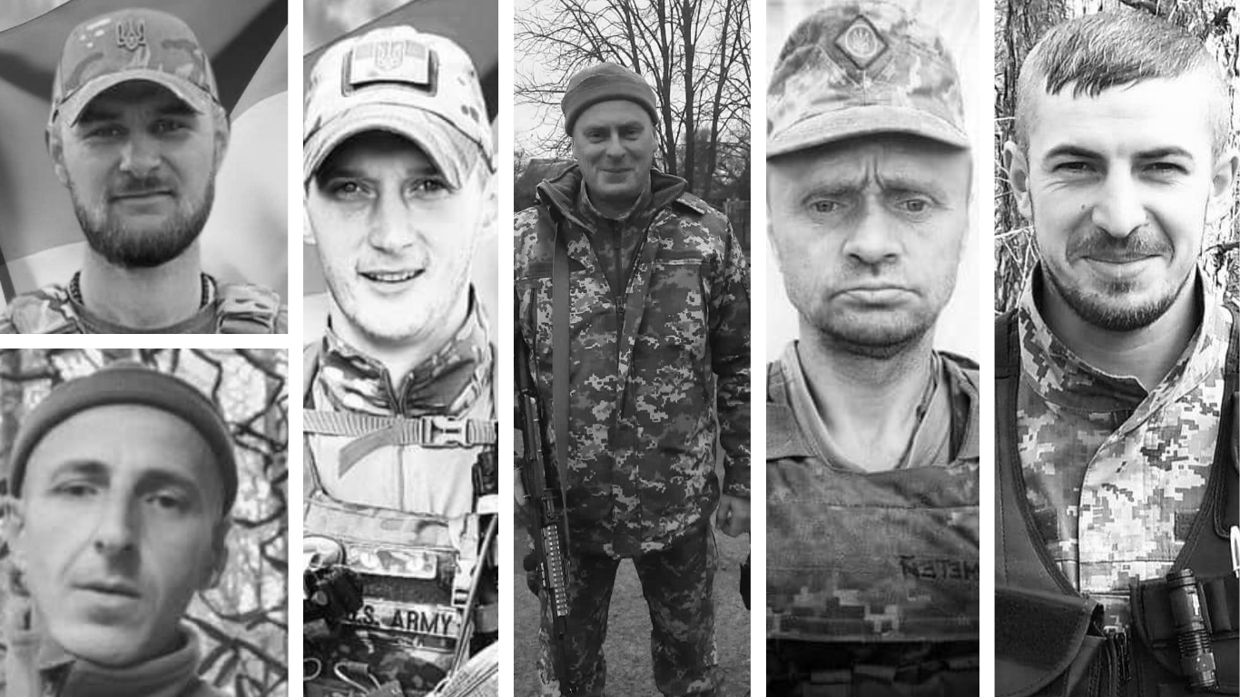 Загинули на Донеччині, Запоріжжі, Херсонщині. Львівщина прощається із шістьма Воїнами