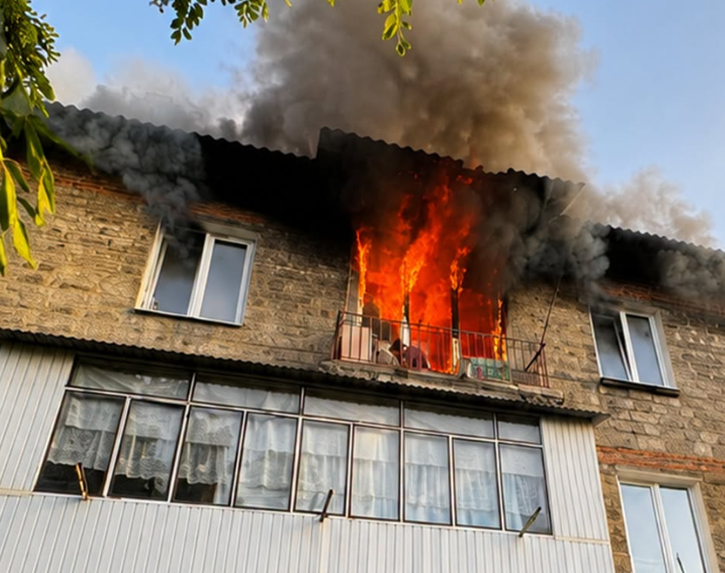 Трагедія у місті на Львівщині: під час пожежі у будинку загинули двоє людей (фото)