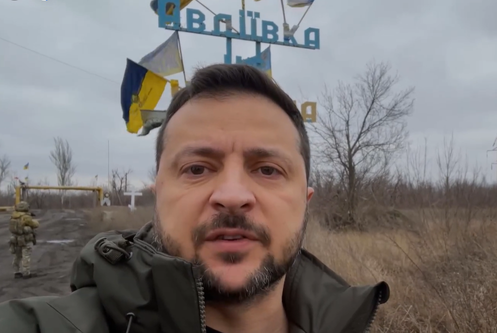 Зеленський відвідав Авдіївку