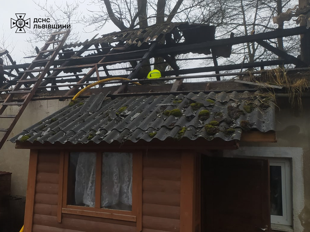 На Львівщині чоловік отримав сильні опіки, рятуючи тварин із вогню