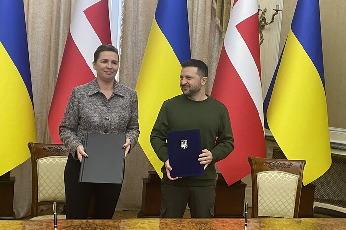 Військова підтримка на цей рік – 1,8 млрд євро. Україна та Данія підписали безпекову угоду