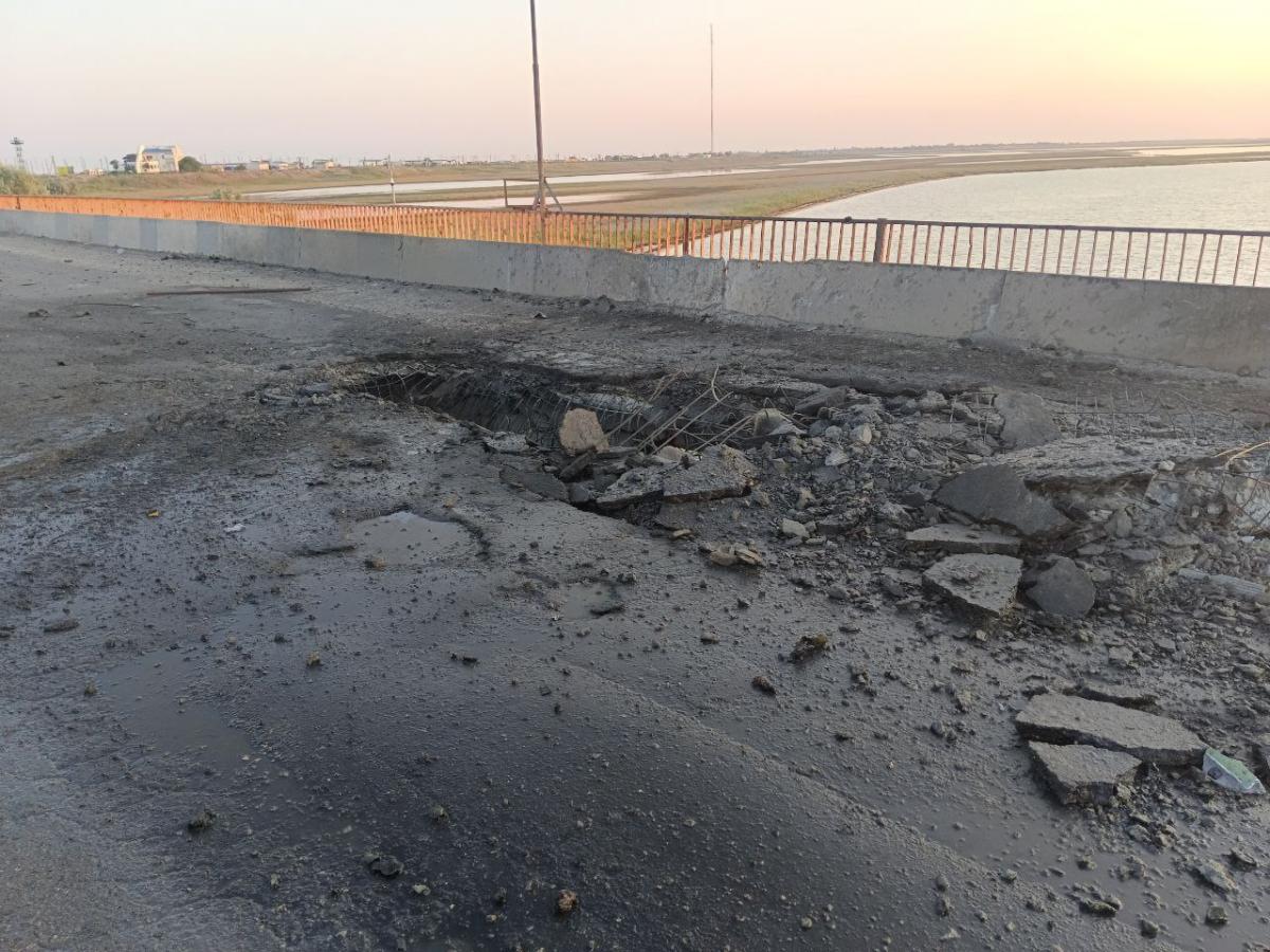 Окупанти заявили про удар по Чонгарському мосту на адмінкордоні з Кримом