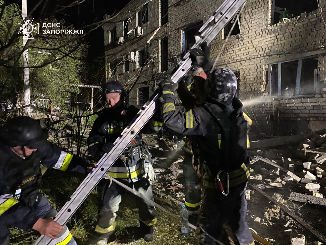 Вибухи в Запоріжжі: з'явилися нові фото
