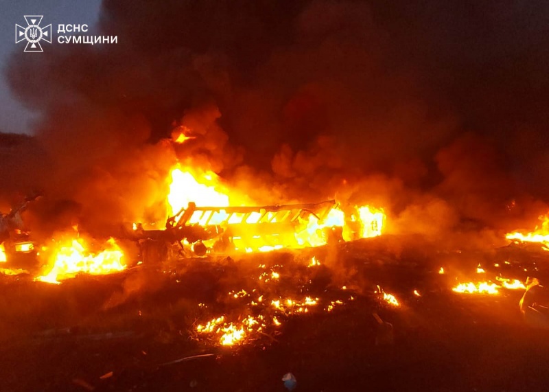 Смертельна автотроща на Сумщині: водії згоріли заживо (фото)