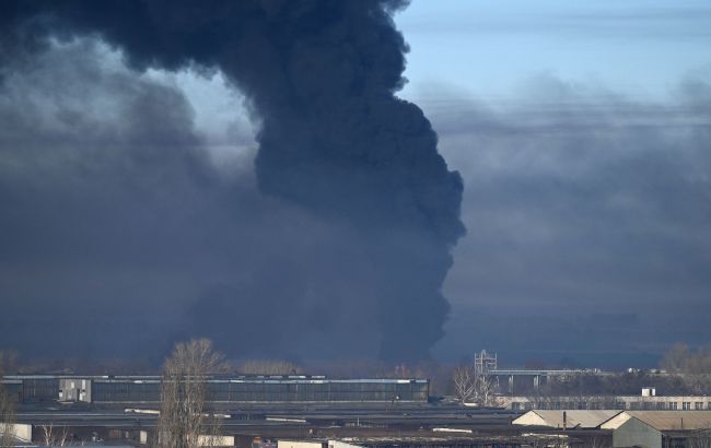 На Донбасі вибухнув склад із боєприпасами російських окупантів