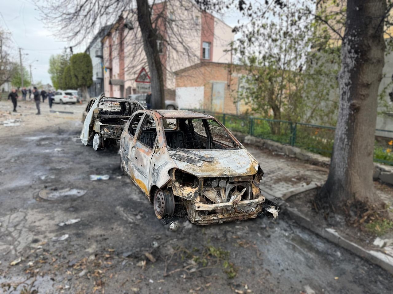 З'явилися перші фото з місця вибуху на Рівненщині