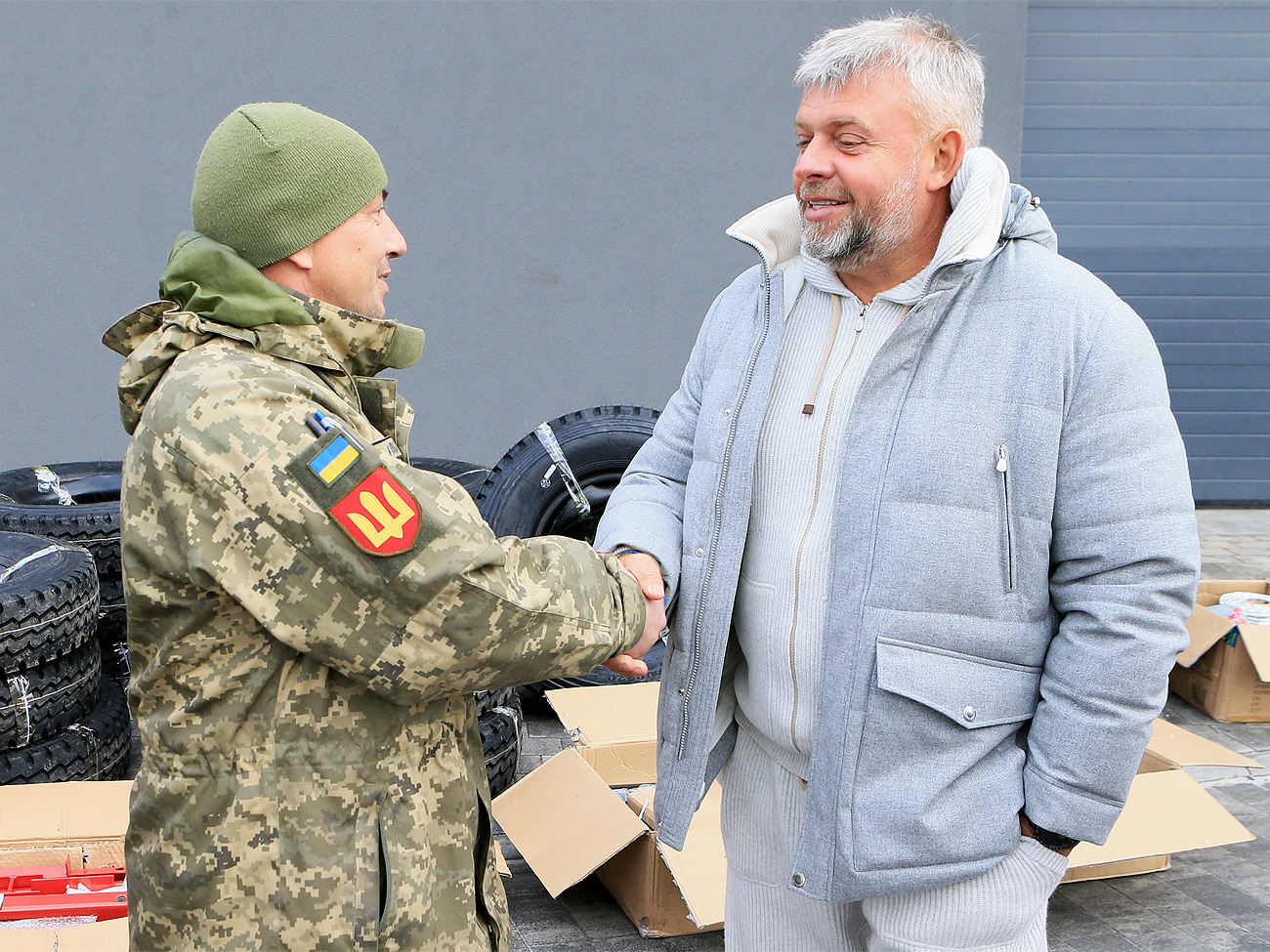 Меценат Григорій Козловський знову допоміг 45-ій бригаді ЗСУ