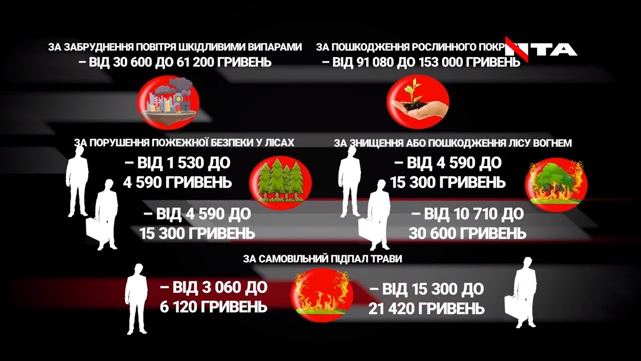 Рада посилила покарання за підпал трави