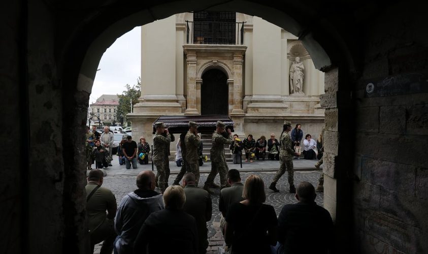 Львів прощається з Героєм, який загинув на війні з російськими окупантами