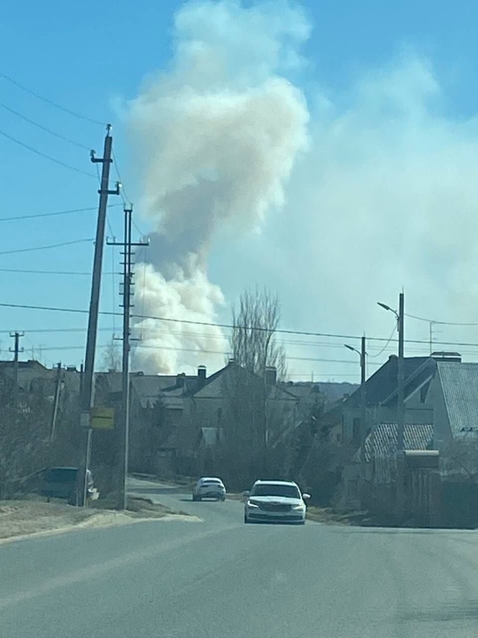 Спочатку почули вибух. На танковому полігоні у Казані почалася пожежа