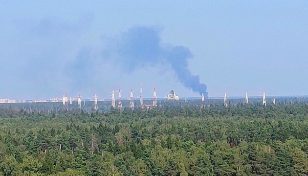 У Підмосков'ї палає військовий аеродром