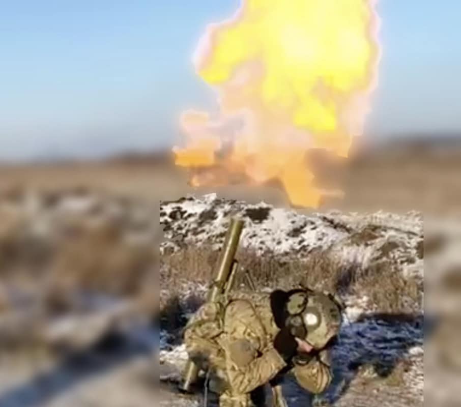 Вагнерівців - у попіл. Прикордонники показали, як палять найманців біля Соледара