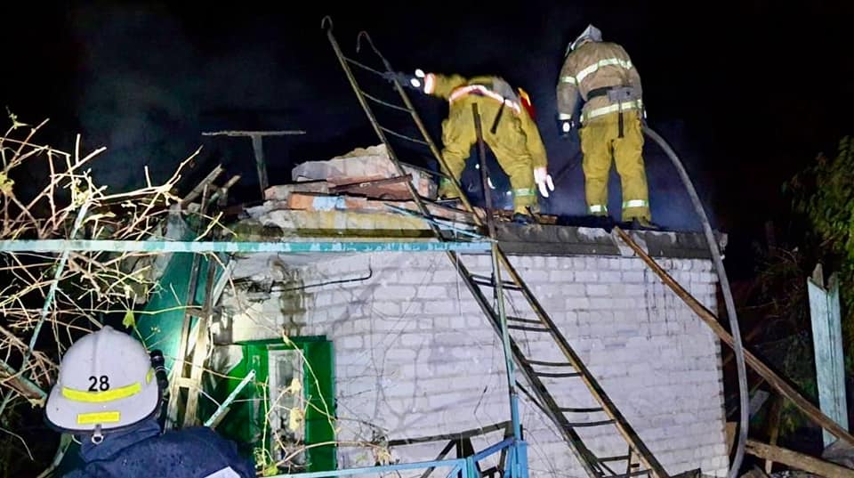 Дніпропетровщина всю ніч потерпала від російських обстрілів