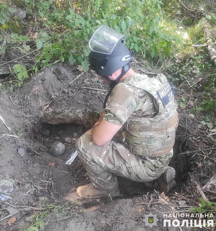 На Стрийщині виявили понад десяток касетних боєприпасів, які не здетонували