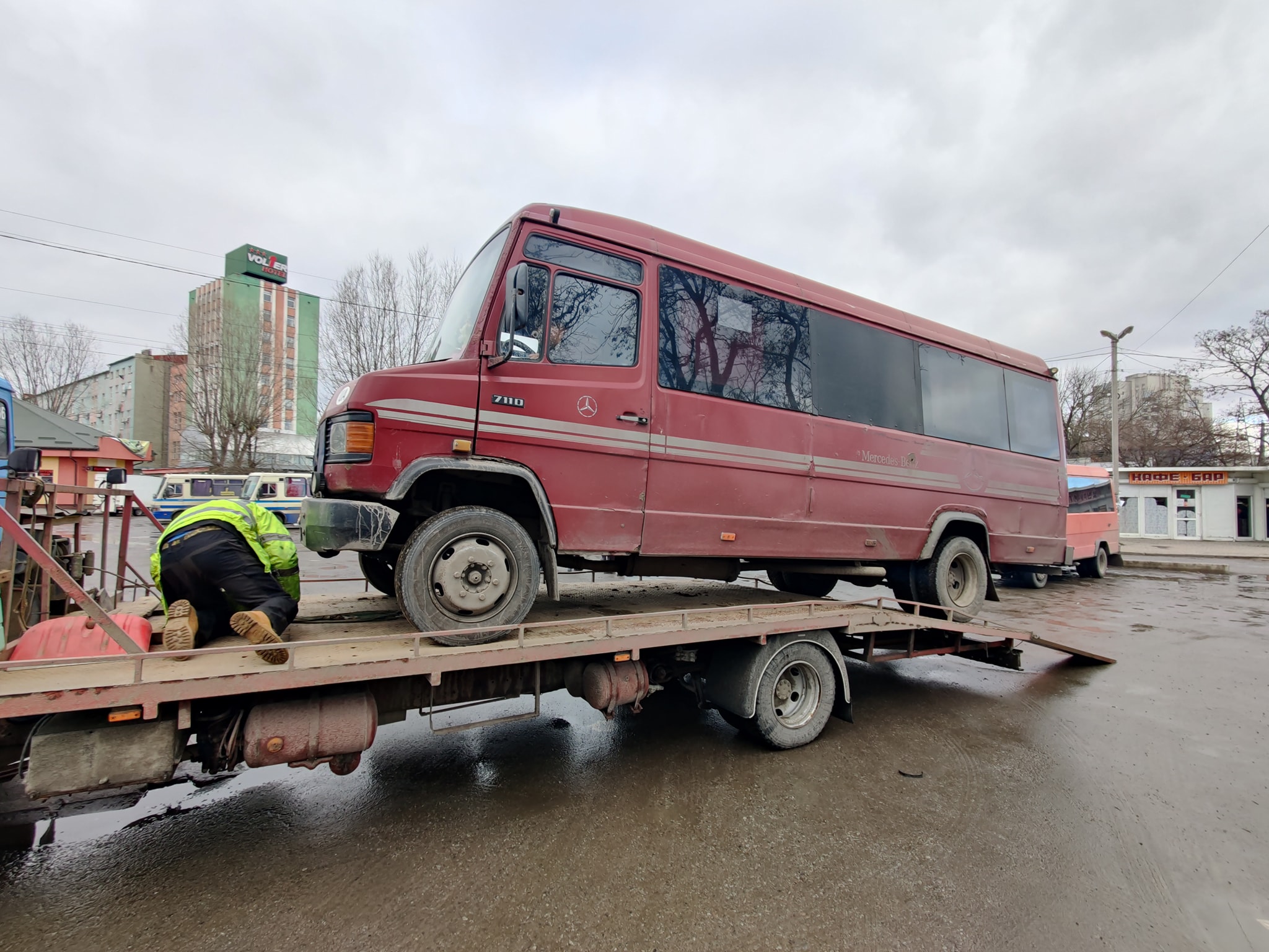 У Львові через борги евакуювали рейсовий автобус
