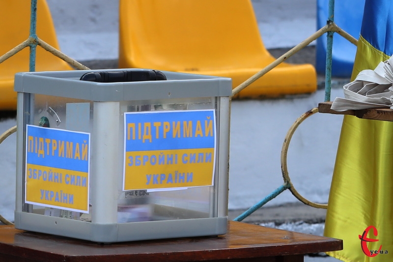 На Волині чоловік викрав скриньку для пожертв на ЗСУ