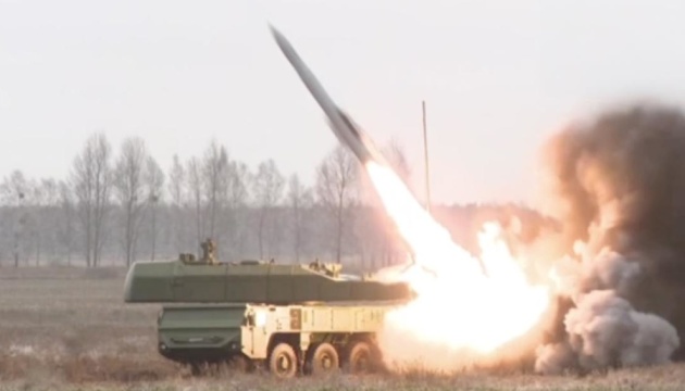 Білоруські військові біля кордону з Україною випробували нову ракету