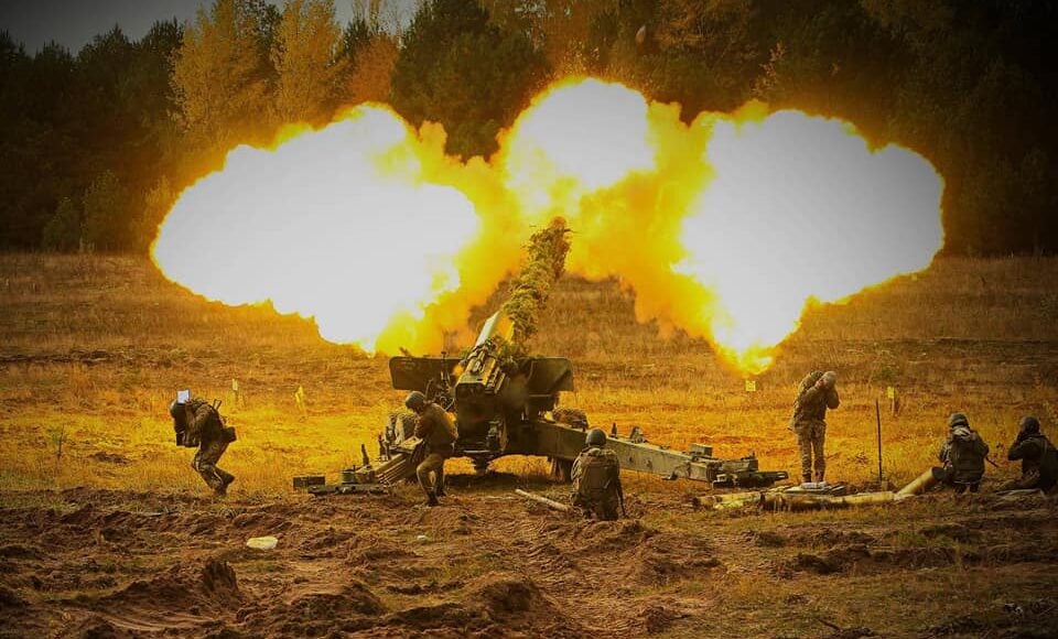Українські артилеристи «накрили» колону окупантів на Луганщині