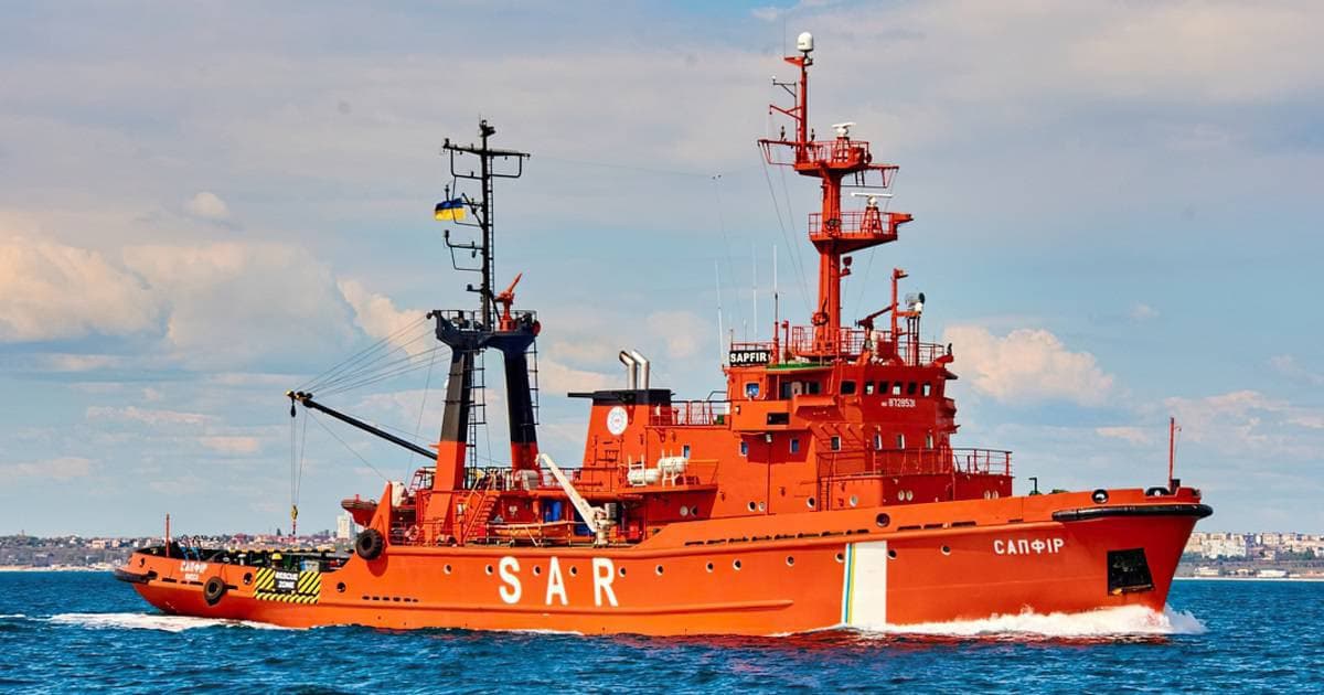 Окупанти захопили українське рятувальне судно "Сапфір"