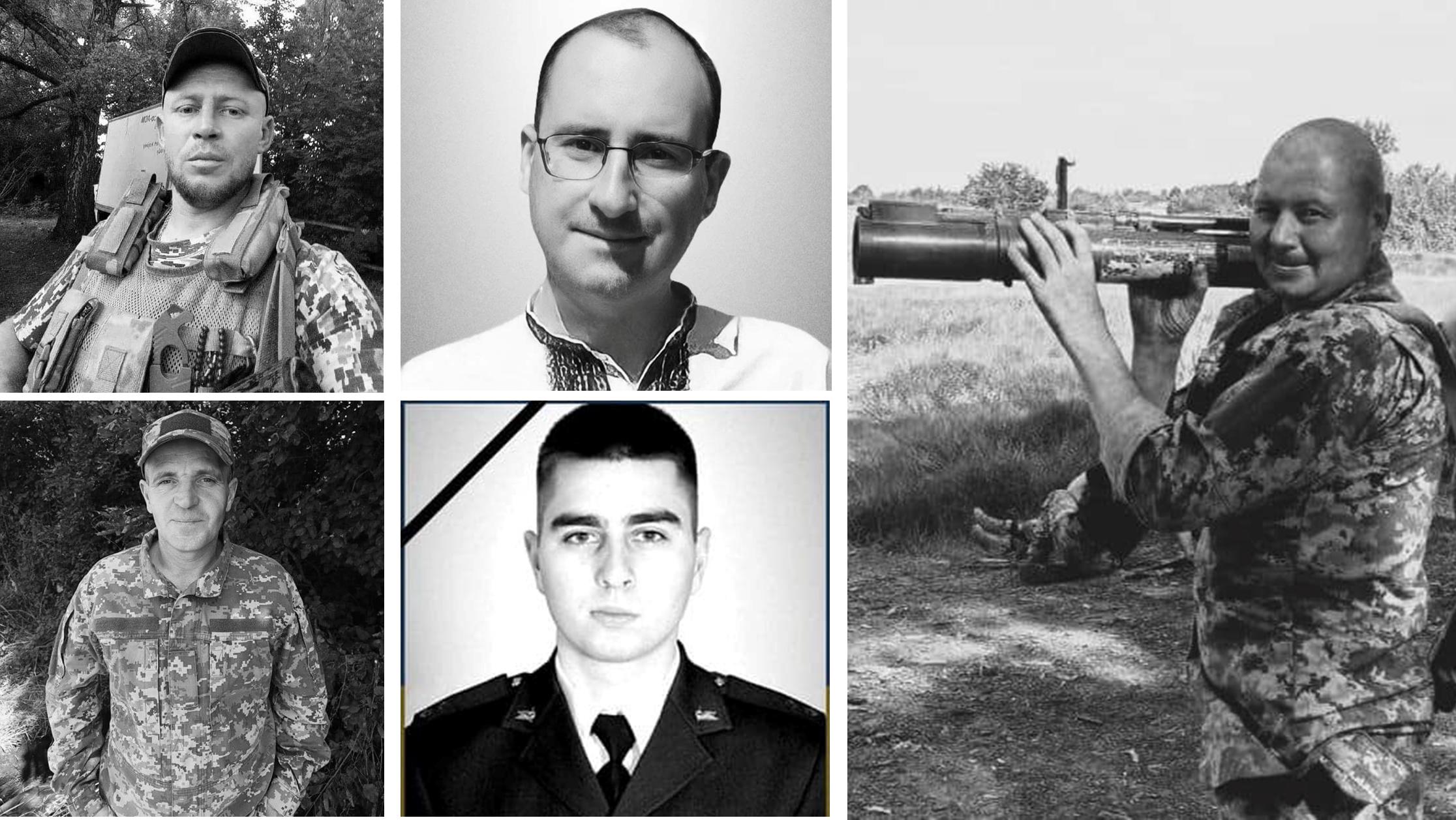 Загинули в боях з окупантами: Львівщина прощається з п’ятьма Героями