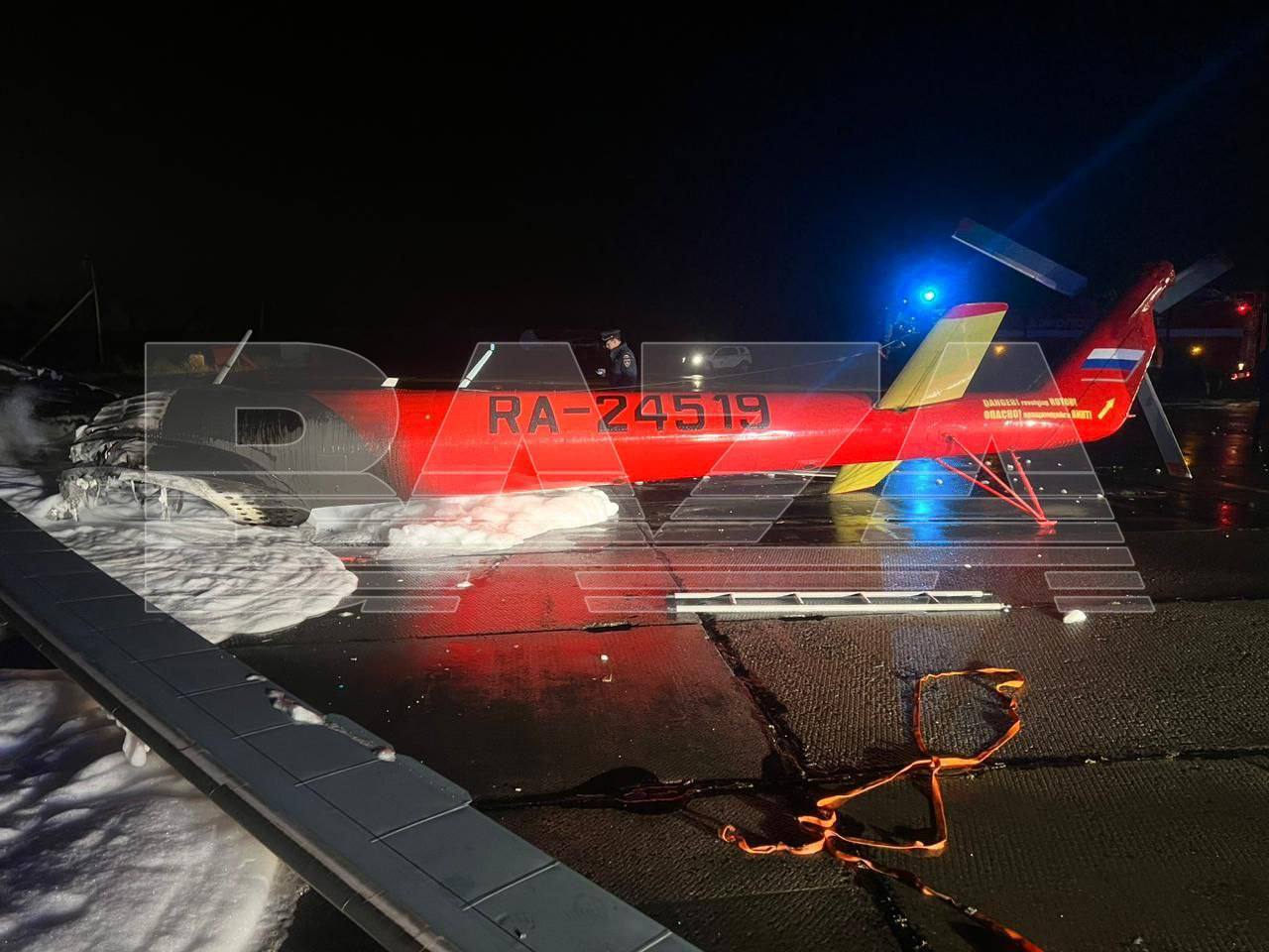 В Росії двоє школярів спалили гелікоптер Мі-8, – росЗМІ