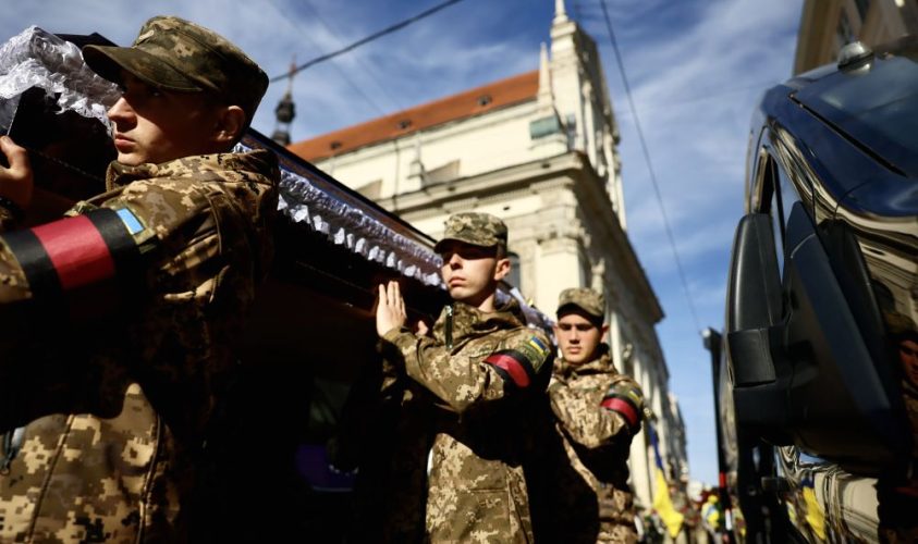 Сьогодні Львів прощається з бійцем добровольчого батальйону «ОУН»