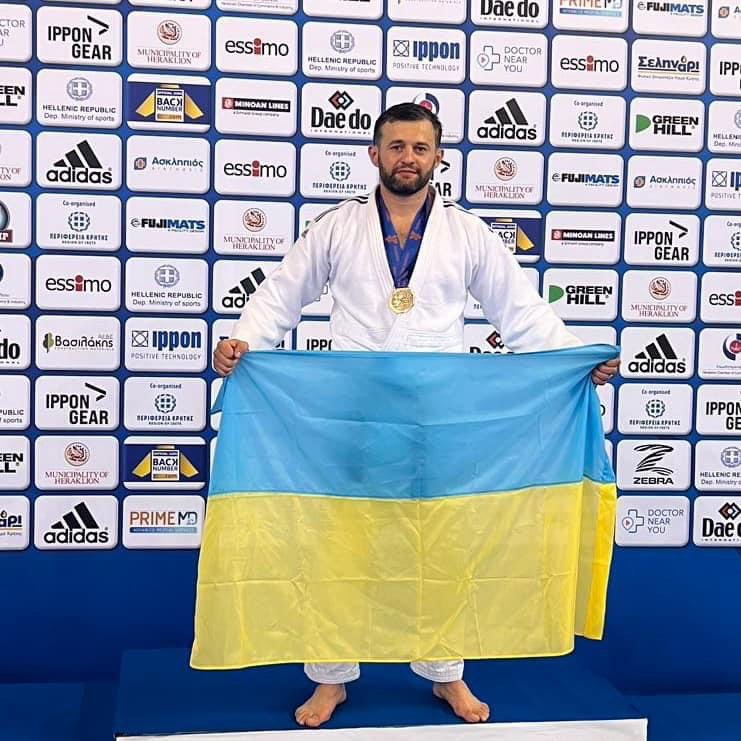 Львів’янин Андрій Рікота став срібним призером чемпіонату Європи з дзюдо серед ветеранів