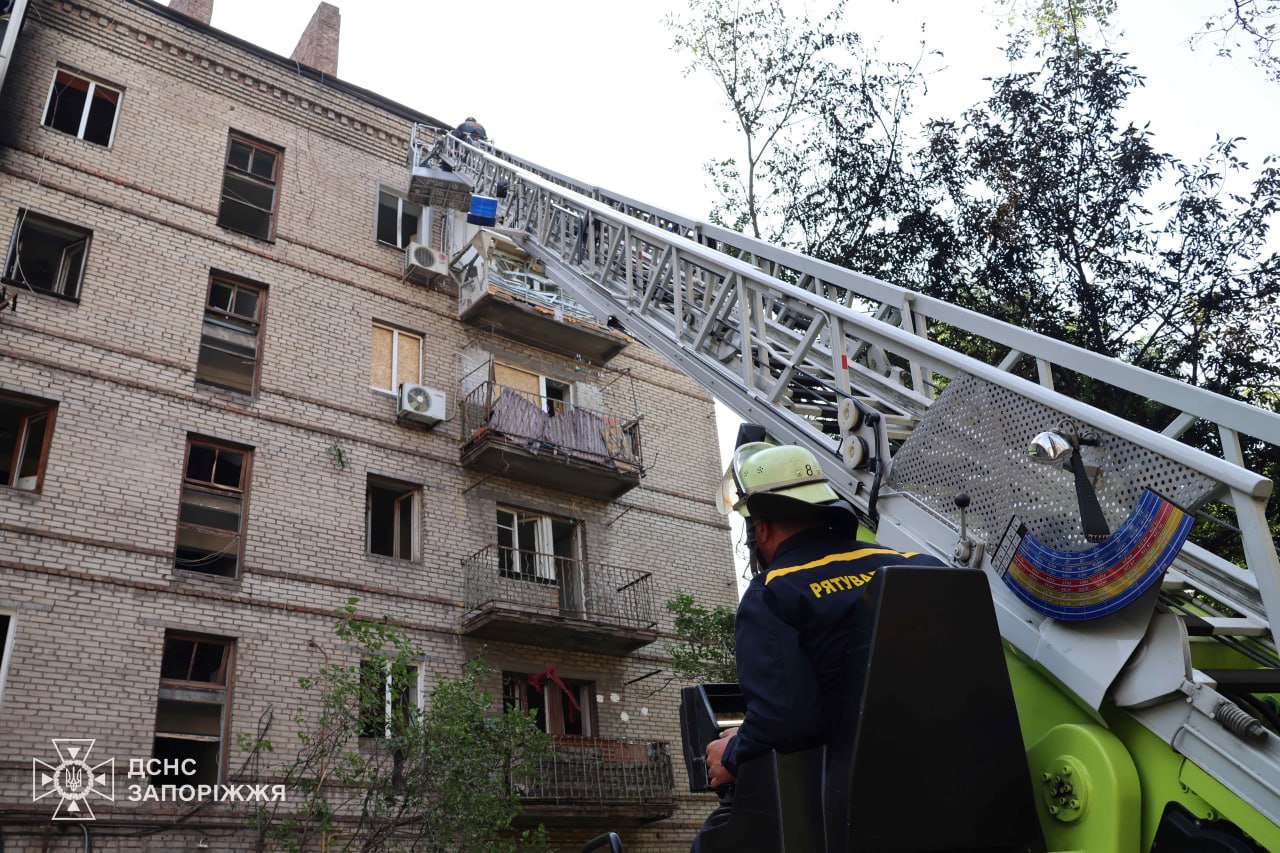 Нічна атака на Запоріжжя: кількість постраждалих зросла